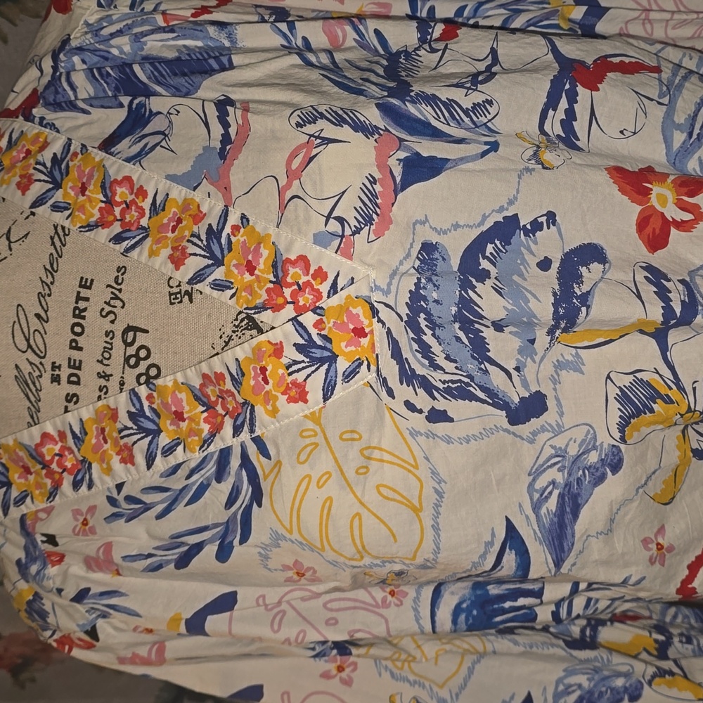 Rachel Zoe Floral Blouse And Skirt Set - Picture 4 of 6